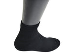 Yomandamor 5 Pairs Mens Bamboo Blend Cotton Ankle Extra-Wide Diabetic Socks with Seamless Toe(Size:10-13)(black) 🍁 All In One Marketplace Canada