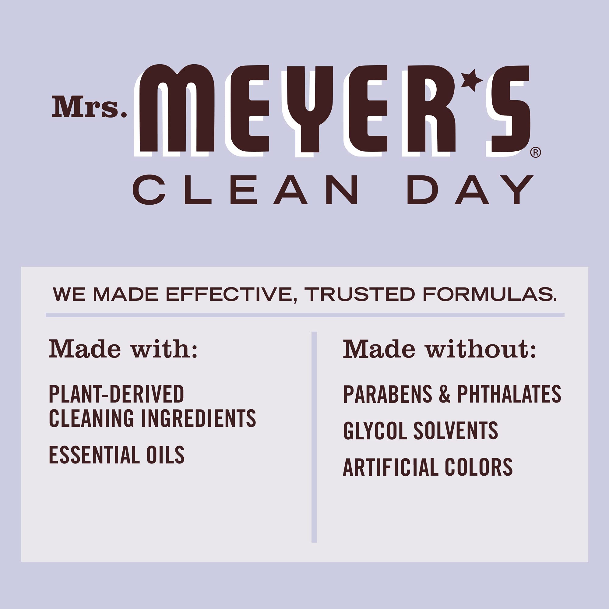 Mrs. Meyer's Clean Day Multi-Surface Cleaner Spray, All-Purpose Cleaner Solution for Home & Kitchen, Lavender Scent, 473 ml Spray Bottles, 4 Pack 🍁 All In One Marketplace Canada