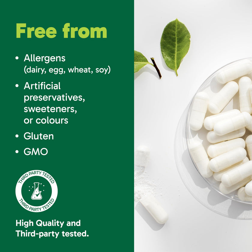 Organika Canadian-Made Magnesium Bisglycinate - 200mg, High Absorption, Muscle Recovery, Heart Support, 300vcaps 🍁 All In One Marketplace Canada