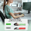 TECKNET Ergonomic Mouse, Rechargeable Vertical Ergo Mouse Wireless, Silent 2.4GHz 6 Buttons Optical Carpal Tunnel Mouse, 5 Adjustment Levels, Up to 4800DPI Wireless Mouse for Laptop, Desktop, PC 🍁 All In One Marketplace Canada