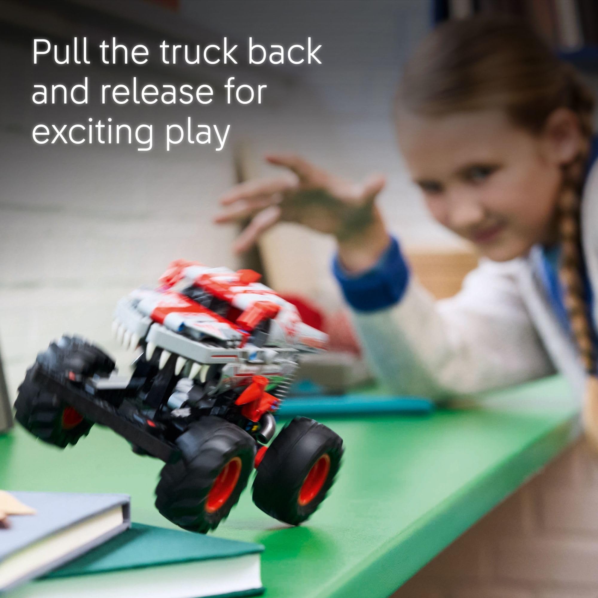 LEGO Technic Monster Jam ThunderROARus Pull-Back Monster Truck Toy - Building Toy for Kids, Boys and Girls, Ages 7+ - Creative Gift Idea for Lovers of Monster Trucks - 42200 🍁 All In One Marketplace Canada
