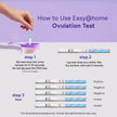 Easy@Home 40 Ovulation & 10 Early Pregnancy Tests Strips Kit: Accurate Clear Result & Easy to Use Fertility Test | 40 LH + 10 HCG 🍁 All In One Marketplace Canada
