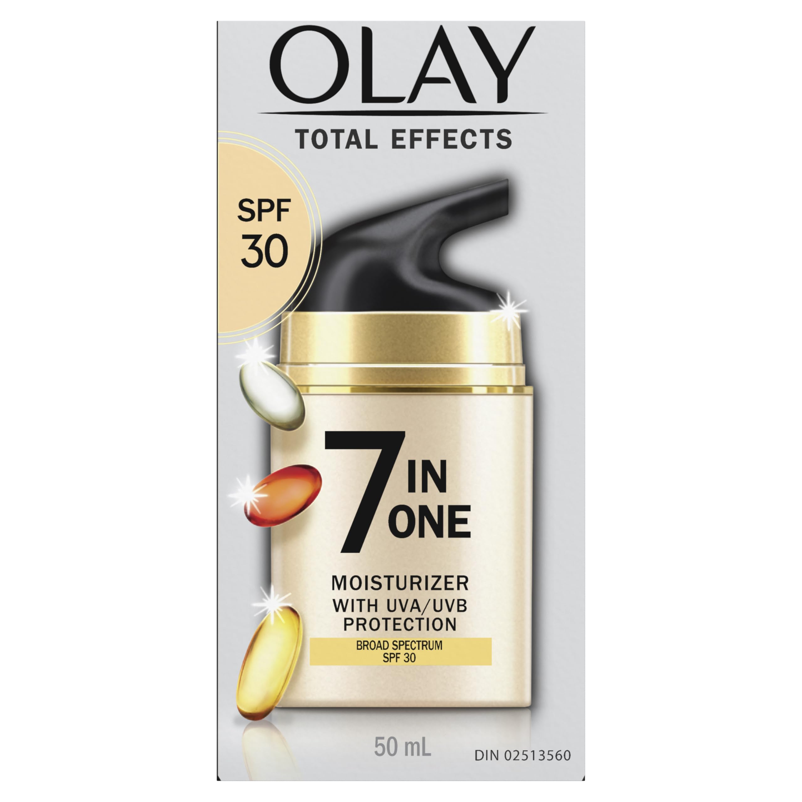 Olay Total Effects 7-In-One Anti-Aging Face Moisturizer with Vitamin B3, Niacinamide and Sunscreen SPF 30, 50ml 🍁 All In One Marketplace Canada