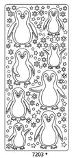 Peel Off Sticker -Penguin