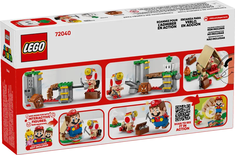 LEGO - 72040 - SUPER MARIO - Camp du Capitaine Toad - 159 pièces