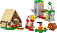 LEGO - 72040 - SUPER MARIO - Camp du Capitaine Toad - 159 pièces