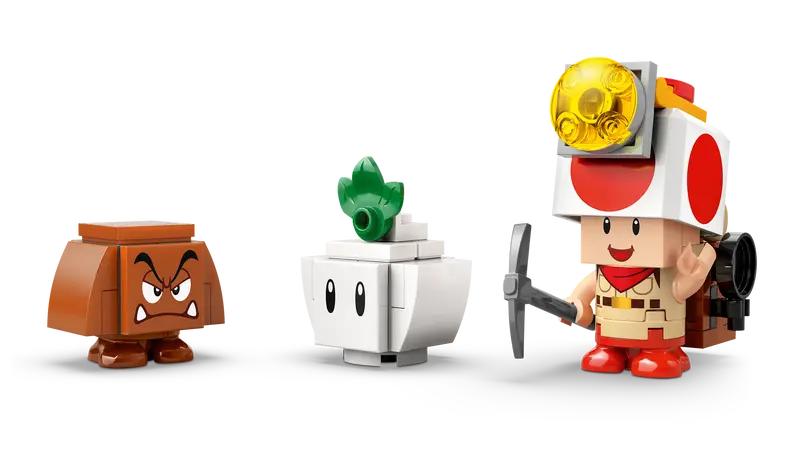 LEGO - 72040 - SUPER MARIO - Camp du Capitaine Toad - 159 pièces