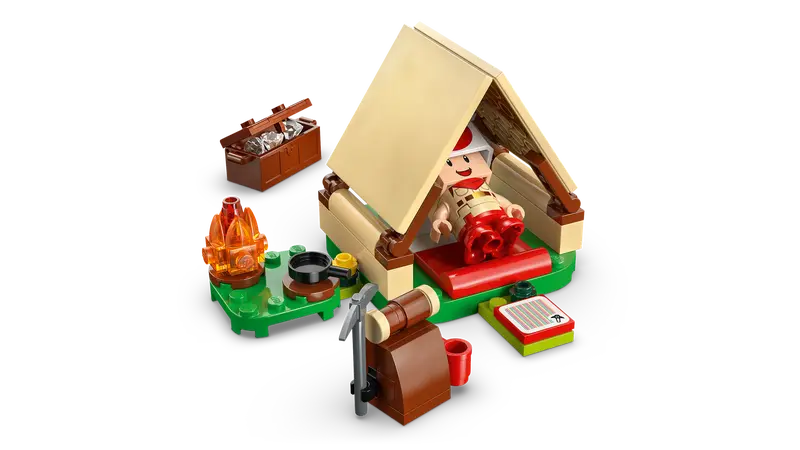 LEGO - 72040 - SUPER MARIO - Camp du Capitaine Toad - 159 pièces