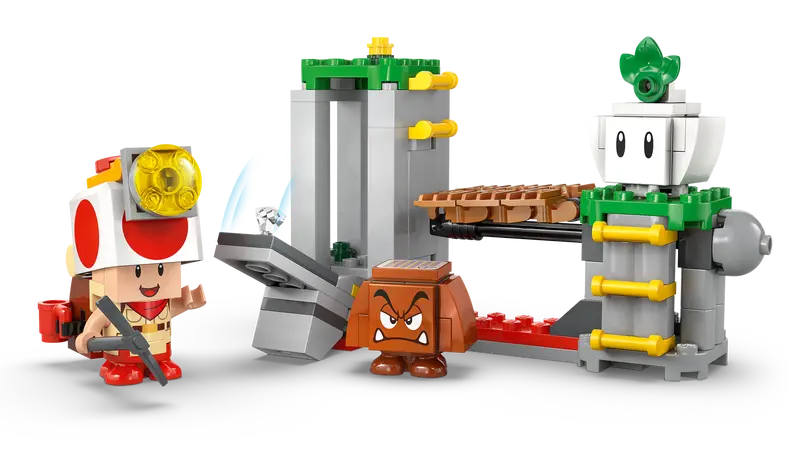 LEGO - 72040 - SUPER MARIO - Camp du Capitaine Toad - 159 pièces