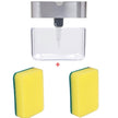 Household brush pot presser dish wash dish brush Soap Dispenser