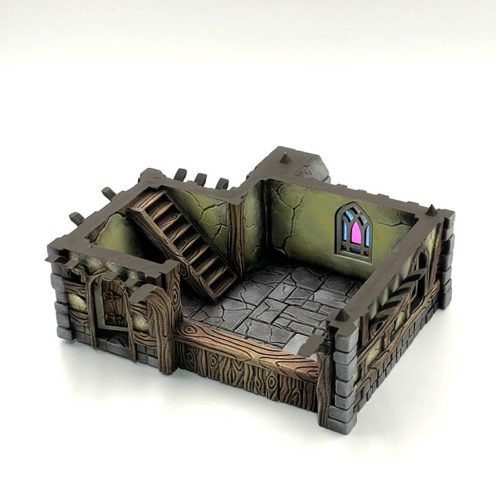 The Merchant's House - Fantasy Store - Medieval Building - The Hamlet of Misty Hollow