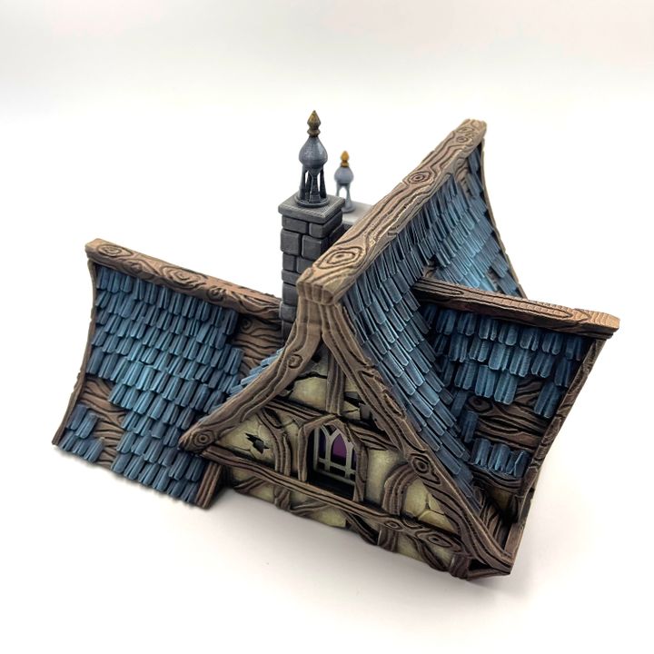 The Merchant's House - Fantasy Store - Medieval Building - The Hamlet of Misty Hollow