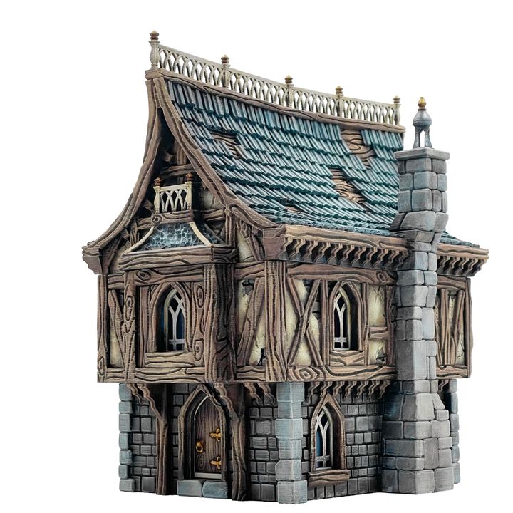 Fantasy House - Medieval Building - Hamlet of Misty Hollow