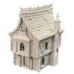 Fantasy House - Medieval Building - Hamlet of Misty Hollow