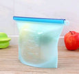 Reusable Silicone food storage bag vacuum sealed bag