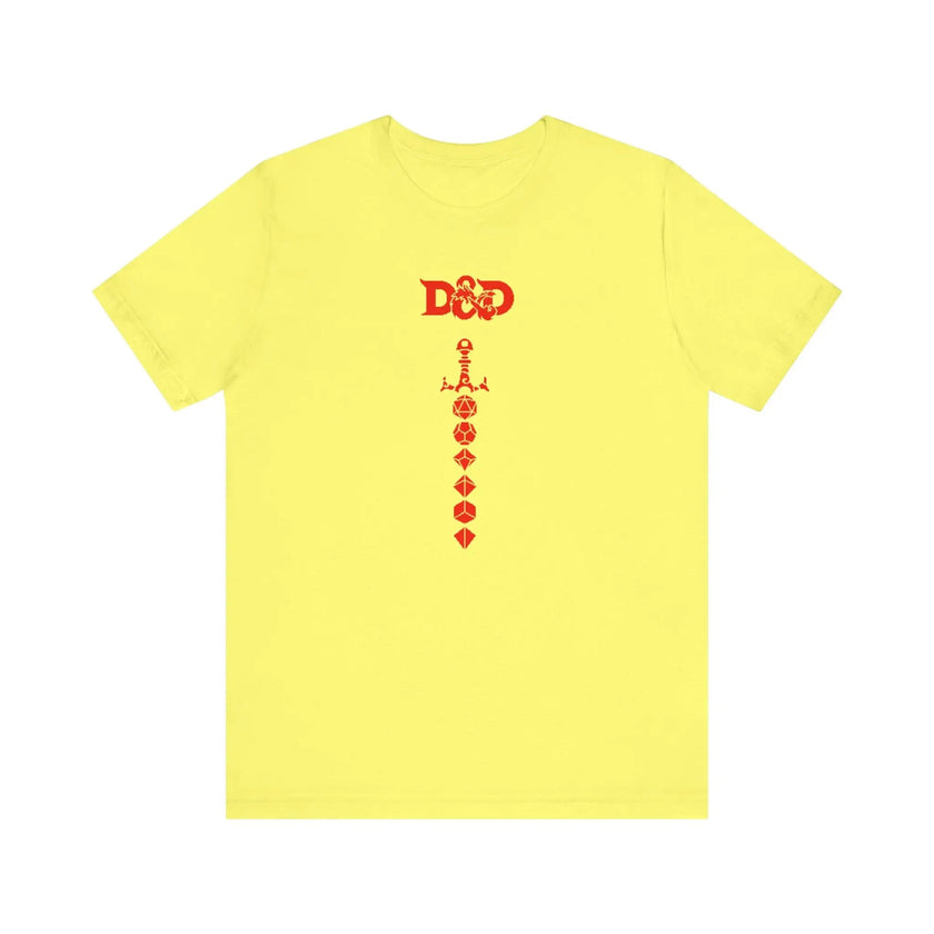 D sword Unisex Jersey Short Sleeve Tee