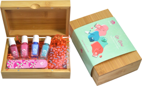 Suncoat - Go Glow Bamboo Manicure Box (1set)
