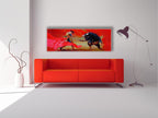 Toile Pint-Toreador-Décoration murale