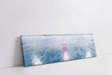 Art mural - Hockey sur glace - Reproduction d'œuvre d'art - Impression sur toile - Finition argentée