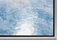 Art mural - Hockey sur glace - Reproduction d'œuvre d'art - Impression sur toile - Finition argentée