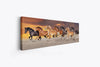 wall art-Team of 7 Horses- Wildlife Canvas Art