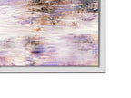 Canvas Wall Art-Lady with umbrella in pink