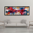 Wall Art Burgoyne Abstract brushwork weaving-Large Canvas Wall art- Fine Art- RGB varnish