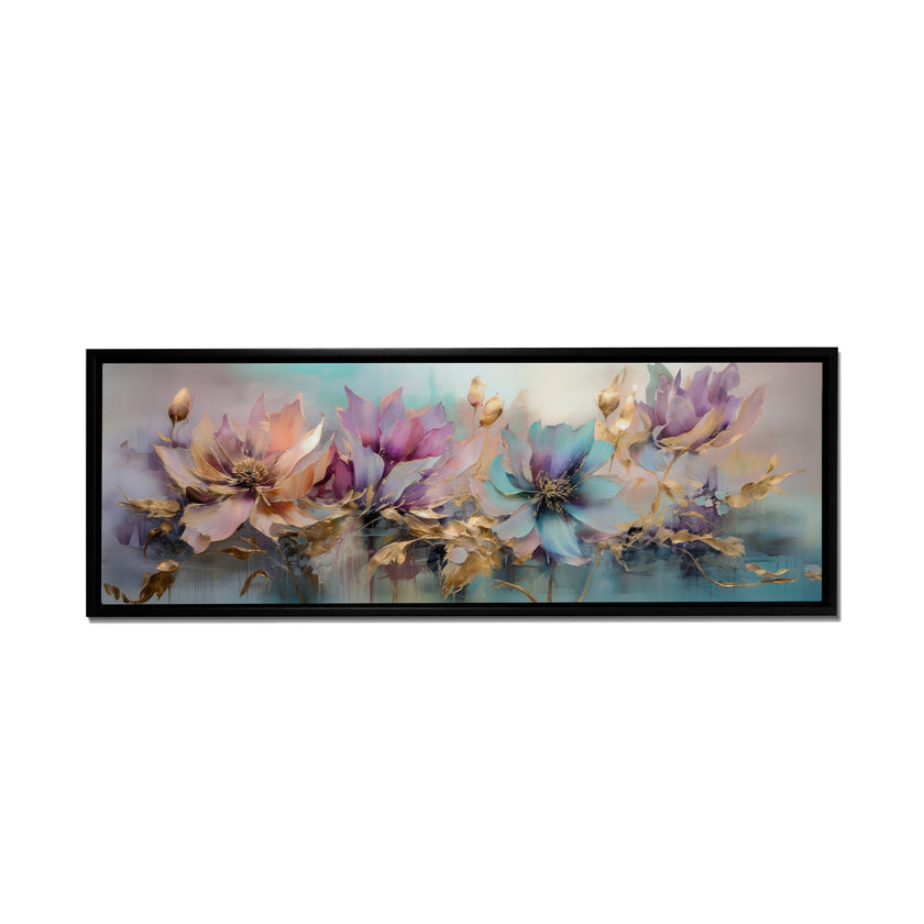 Art mural - Symphonie florale - Décoration murale