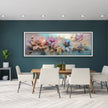 Art mural - Symphonie florale - Décoration murale