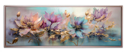 Art mural - Symphonie florale - Décoration murale