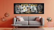 Wall art-Bitcoin Pop art-Canvas Printed