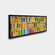 Maltese Doors Canvas - Abstract minimalism art- Large Wall Decor