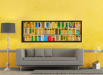 Maltese Doors Canvas - Abstract minimalism art- Large Wall Decor
