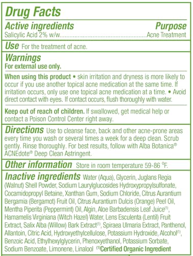 Alba Botanica - ACNEdote Face & Body Scrub (227g)