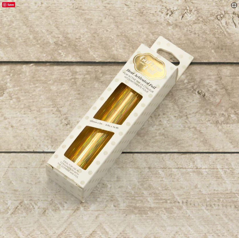 Heat Activated Foil Single Rolls