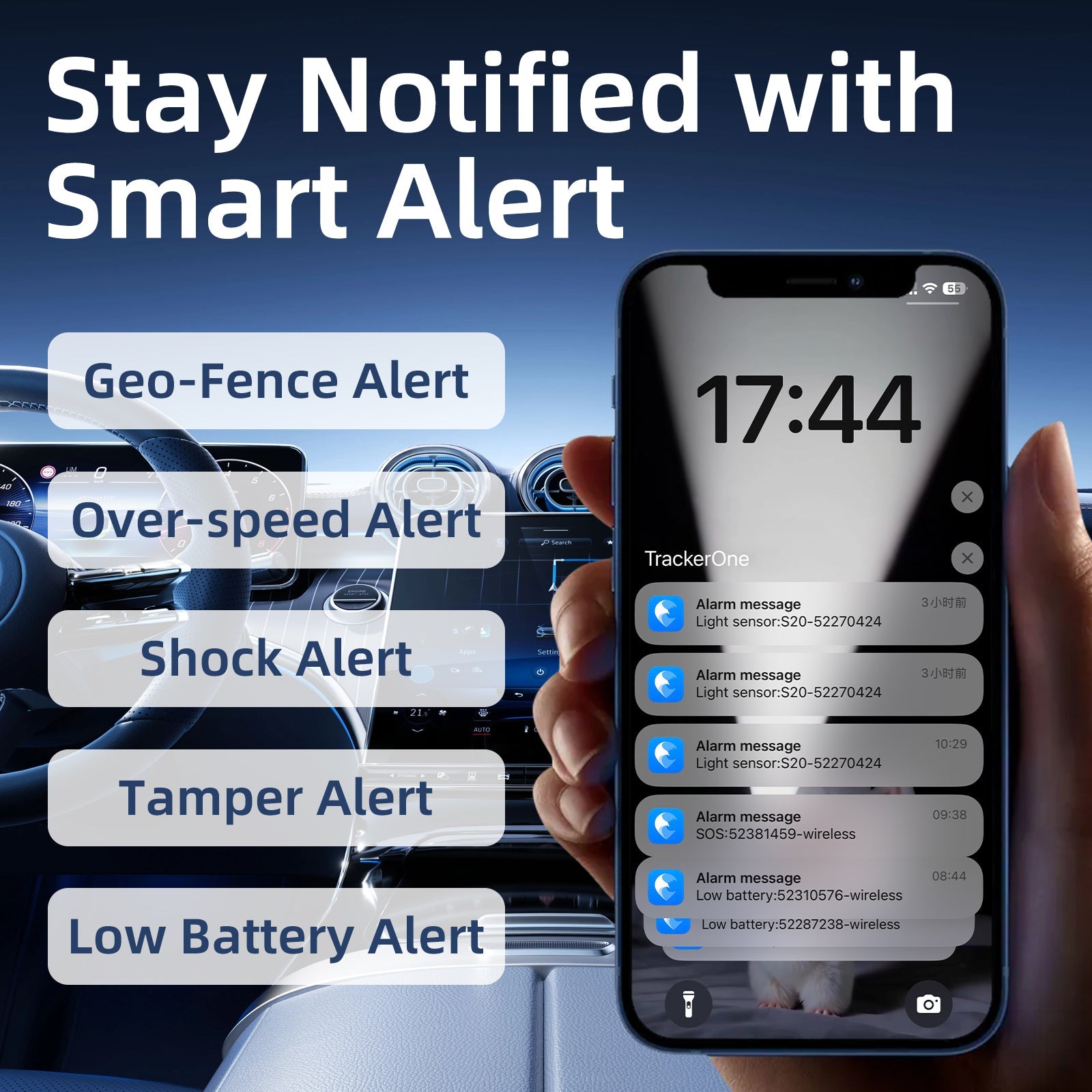 Anti-Theft Hidden GPS Tracker – Real-Time Vehicle Tracking for Car, Truck, Motorcycle & Luggage | 6000mAh | Subscription Required