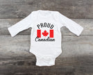 Proud Canadian Baby Bodysuit or Toddler T-Shirt
