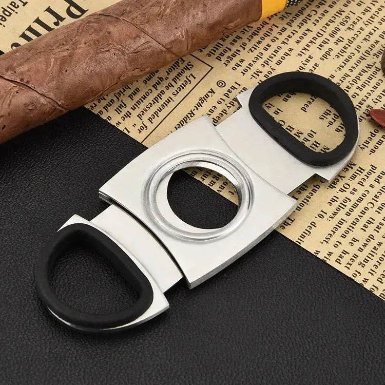 Portable Stainless Steel Cigar Cutter