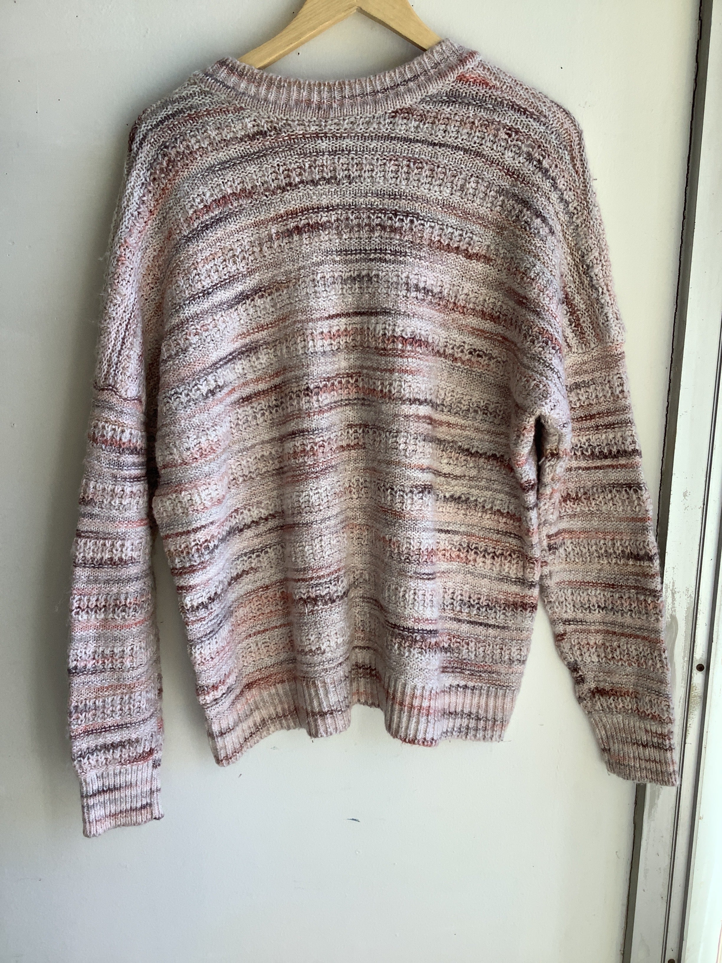 Vintage Textured Knit Sweater