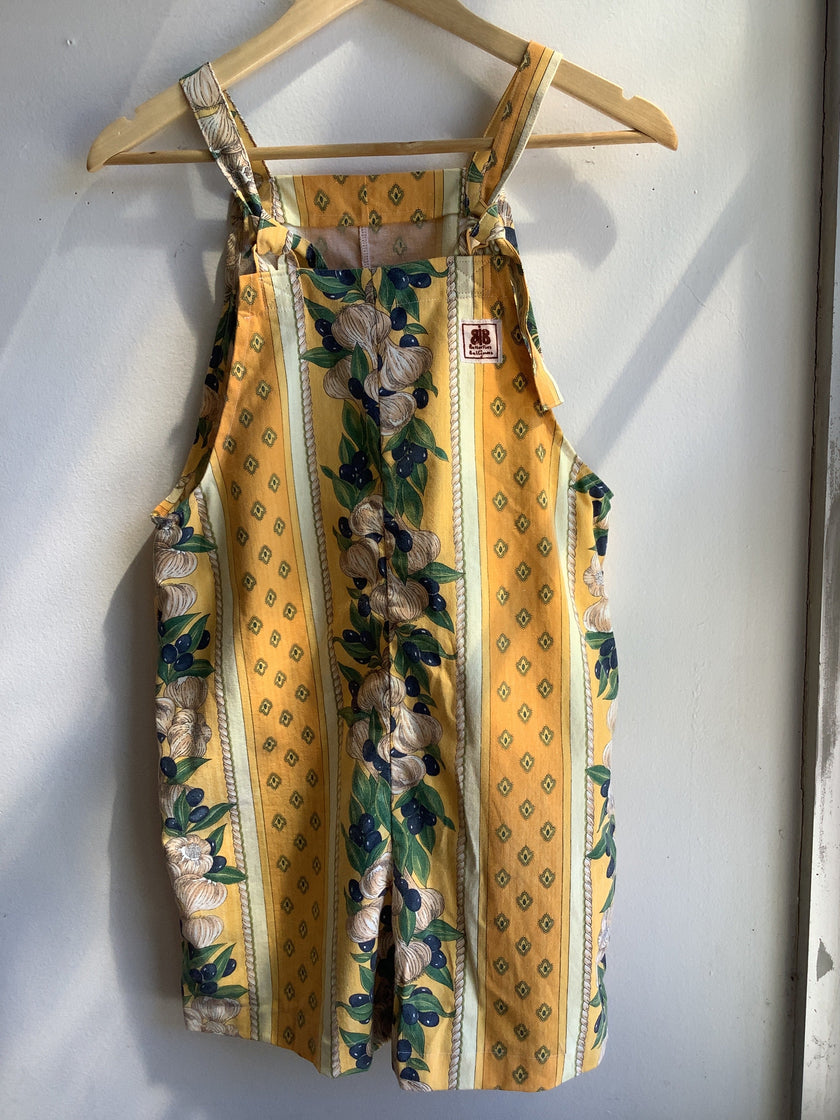 Butterflies in Ballgowns Garlic and Olive Short Overalls