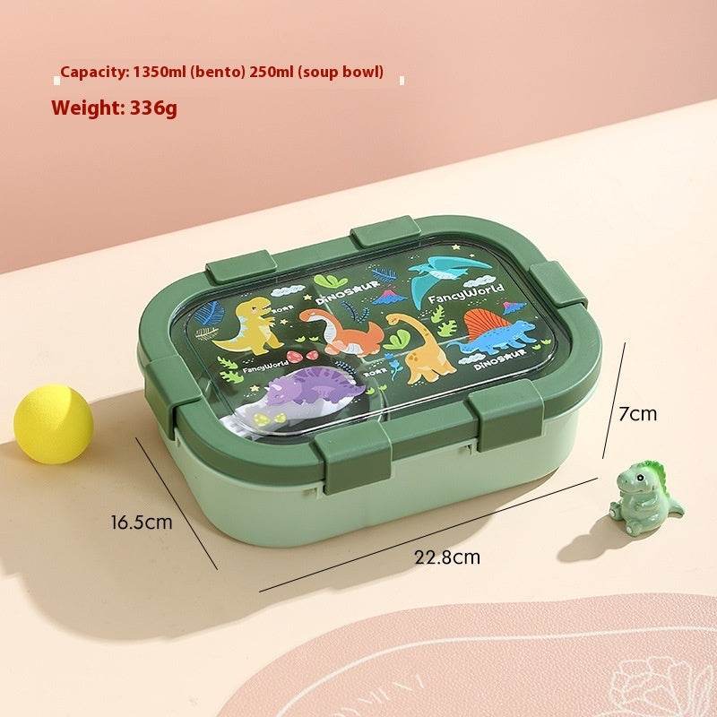 Kids Plastic Lunch Container Bento Lunch Box