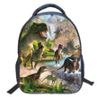 Kids Dinosaur Print School Backpack – Lightweight 14
