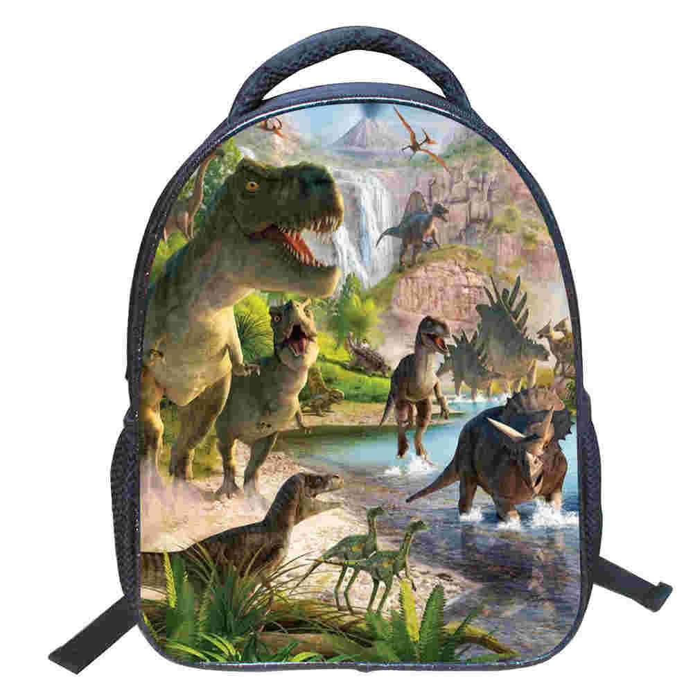 Kids Dinosaur Print School Backpack – Lightweight 14