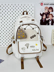 Contrast Colour School Bag – Spacious & Easy Carry