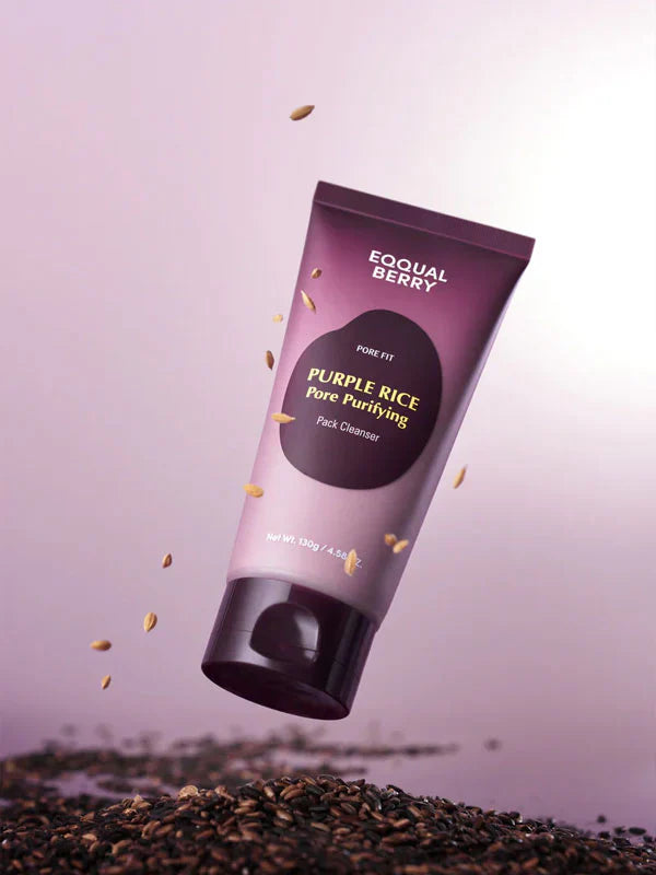 Eqqualberry Purple Rice Pore Purifying Pack Cleanser 130g
