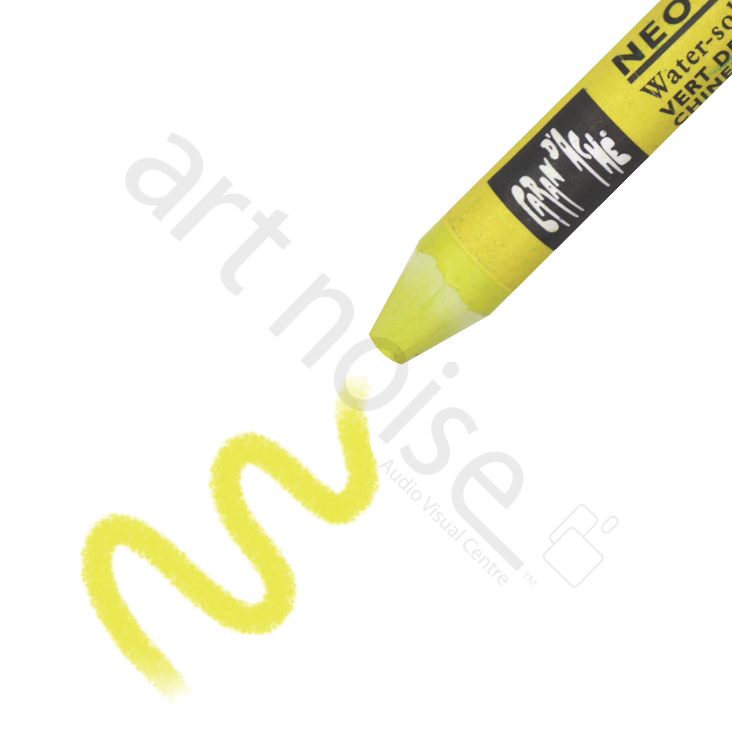 Caran d'Ache - Classic Neocolor II Water Soluble Wax Crayon - Blues and Greens