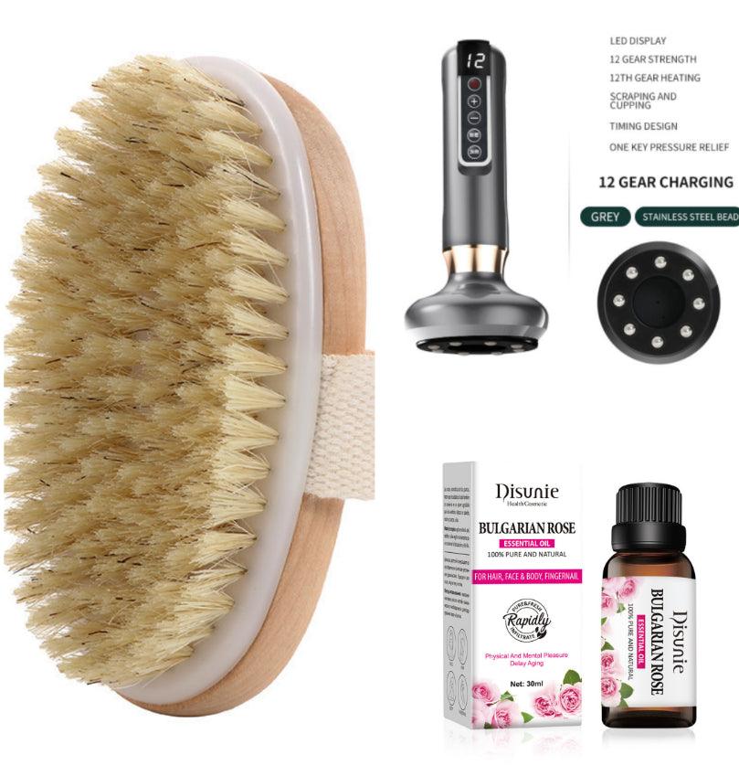 Electric Vacuum Cupping Massager – Gua Sha Body Massager with Infrared Heat