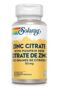 Solaray - Zinc Citrate (60vcap)