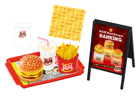 Burger Shop R&M (1 Random Box) (Re-Ment Blind Box)