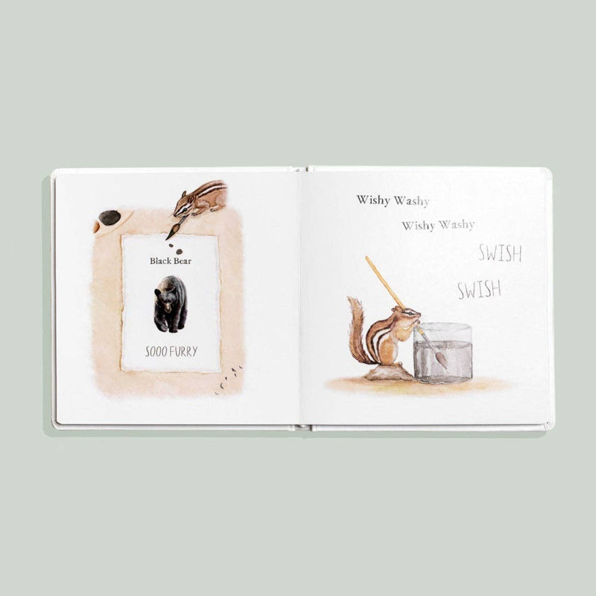 Paige Tate & Co. - Wishy Washy: A Board Book of First Words and Colors